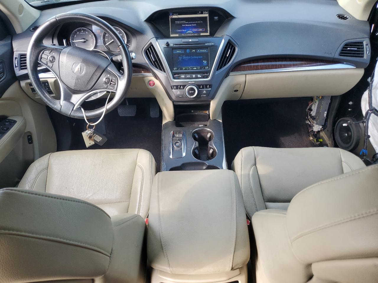 2017 Acura Mdx Technology VIN: 5FRYD4H57HB042921 Lot: 80278595