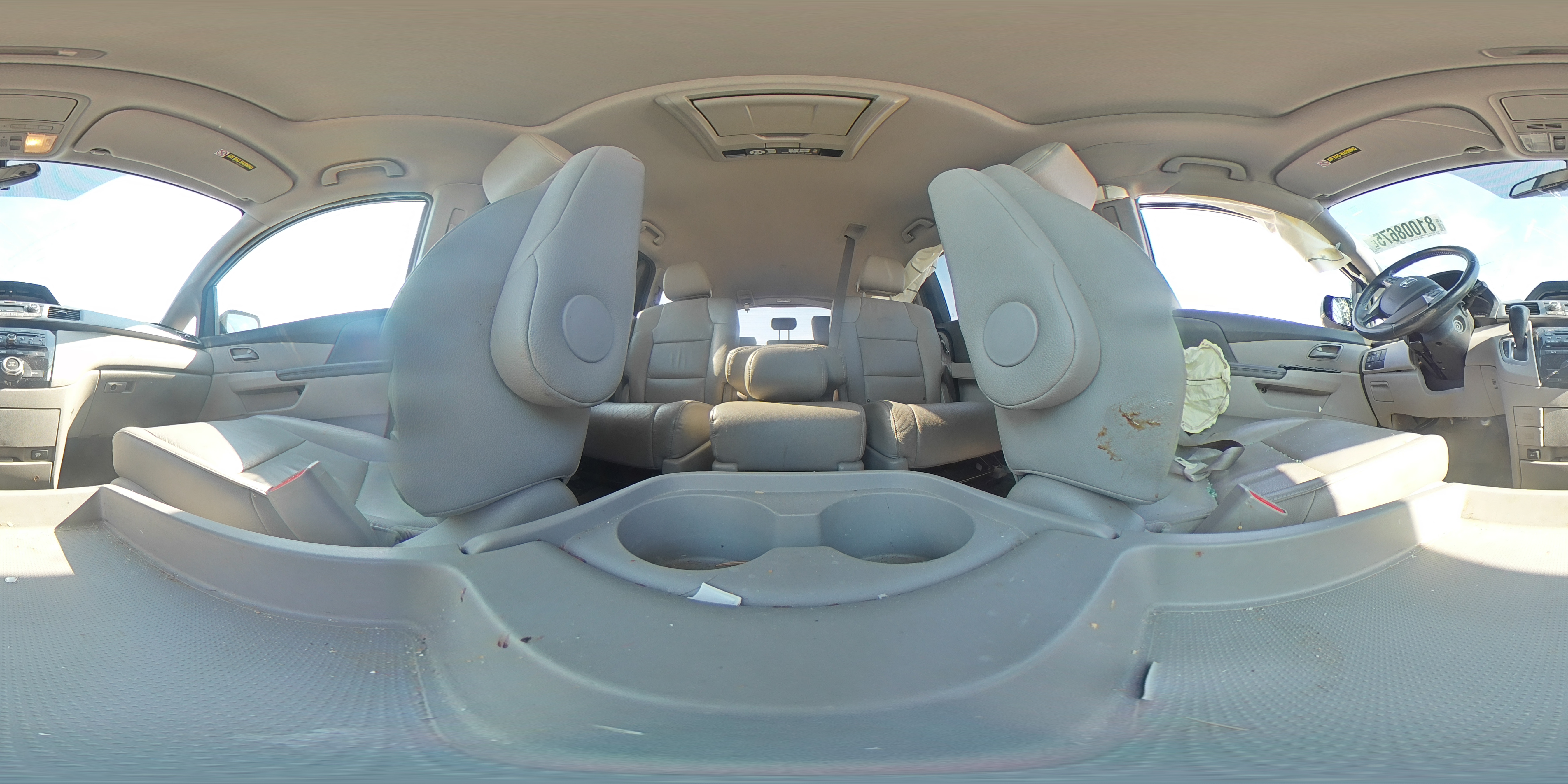 2011 Honda Odyssey Exl VIN: 5FNRL5H65BB009592 Lot: 81008675