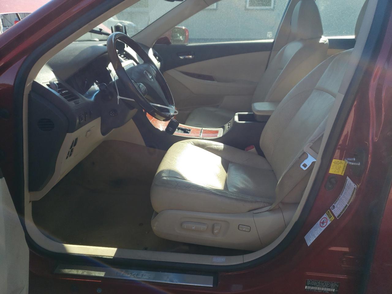 2012 Lexus Es 350 VIN: JTHBK1EG0C2508944 Lot: 81034045