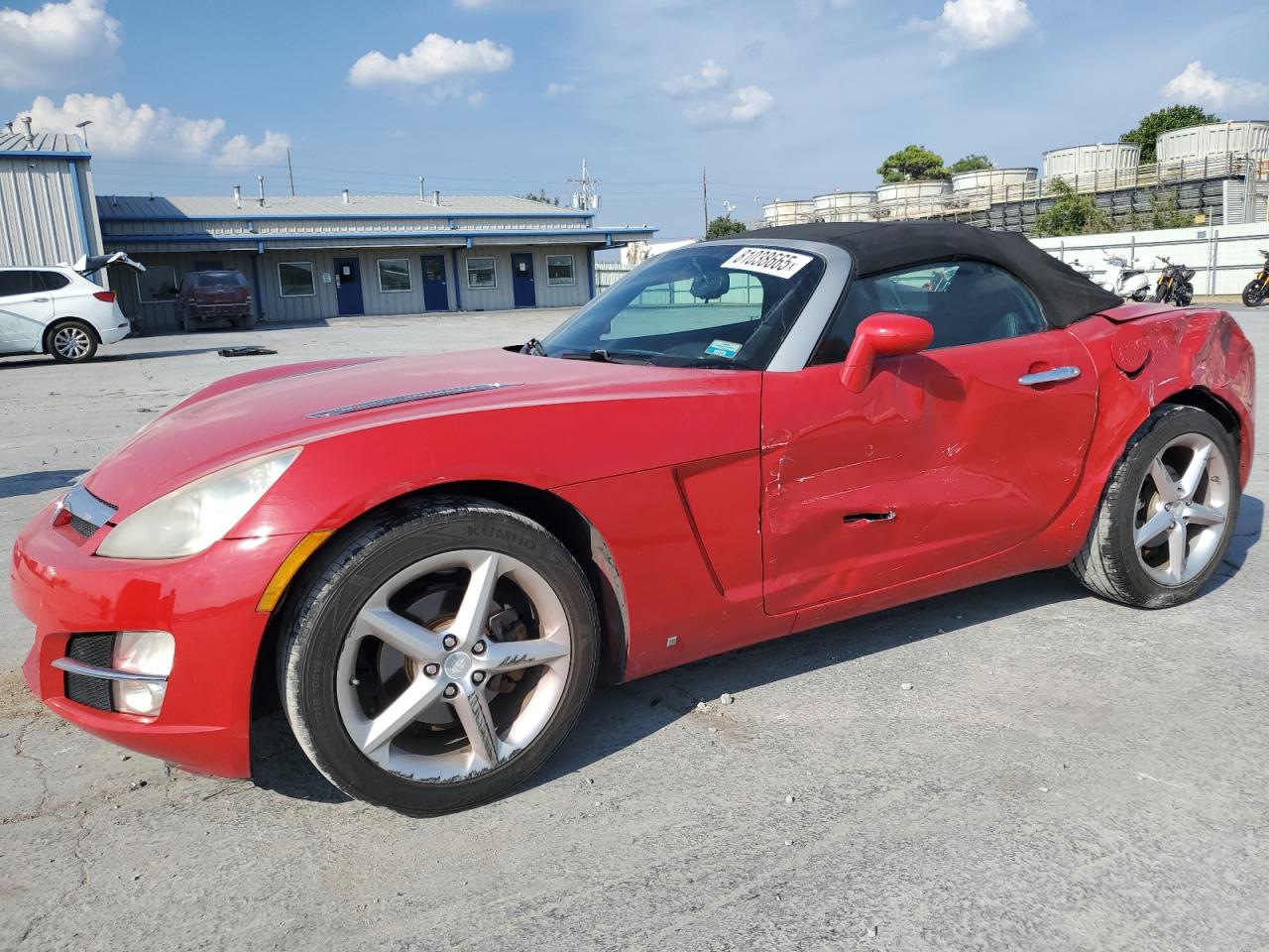 SATURN SKY 2008. Lot# 81038665. VIN 1G8MC35B38Y133671. Photo 1