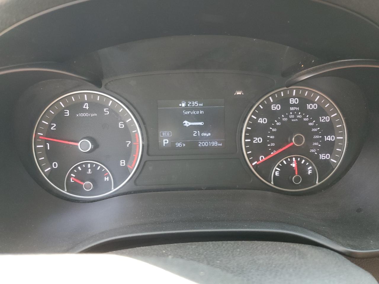 2019 Kia Optima Lx VIN: 5XXGT4L35KG354486 Lot: 81235225