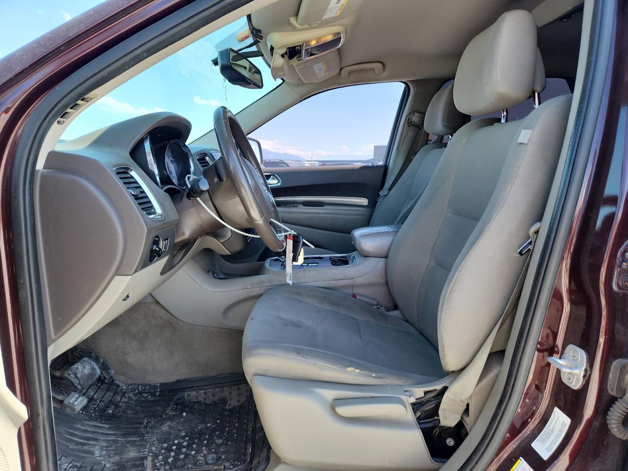2012 Dodge Durango Sxt VIN: 1C4RDJAGXCC147054 Lot: 80577865