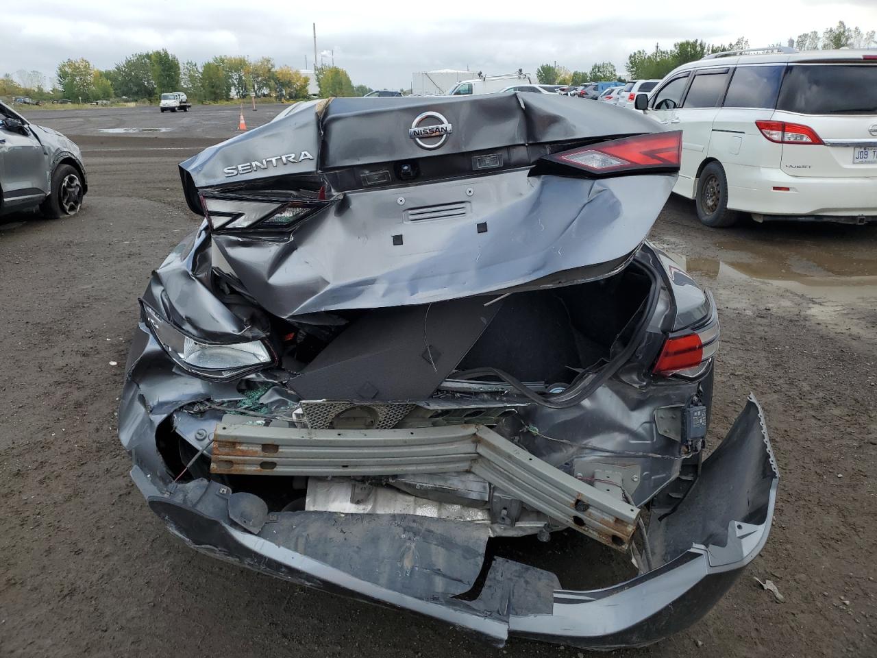 2020 Nissan Sentra S VIN: 3N1AB8BV0LY224050 Lot: 81292025