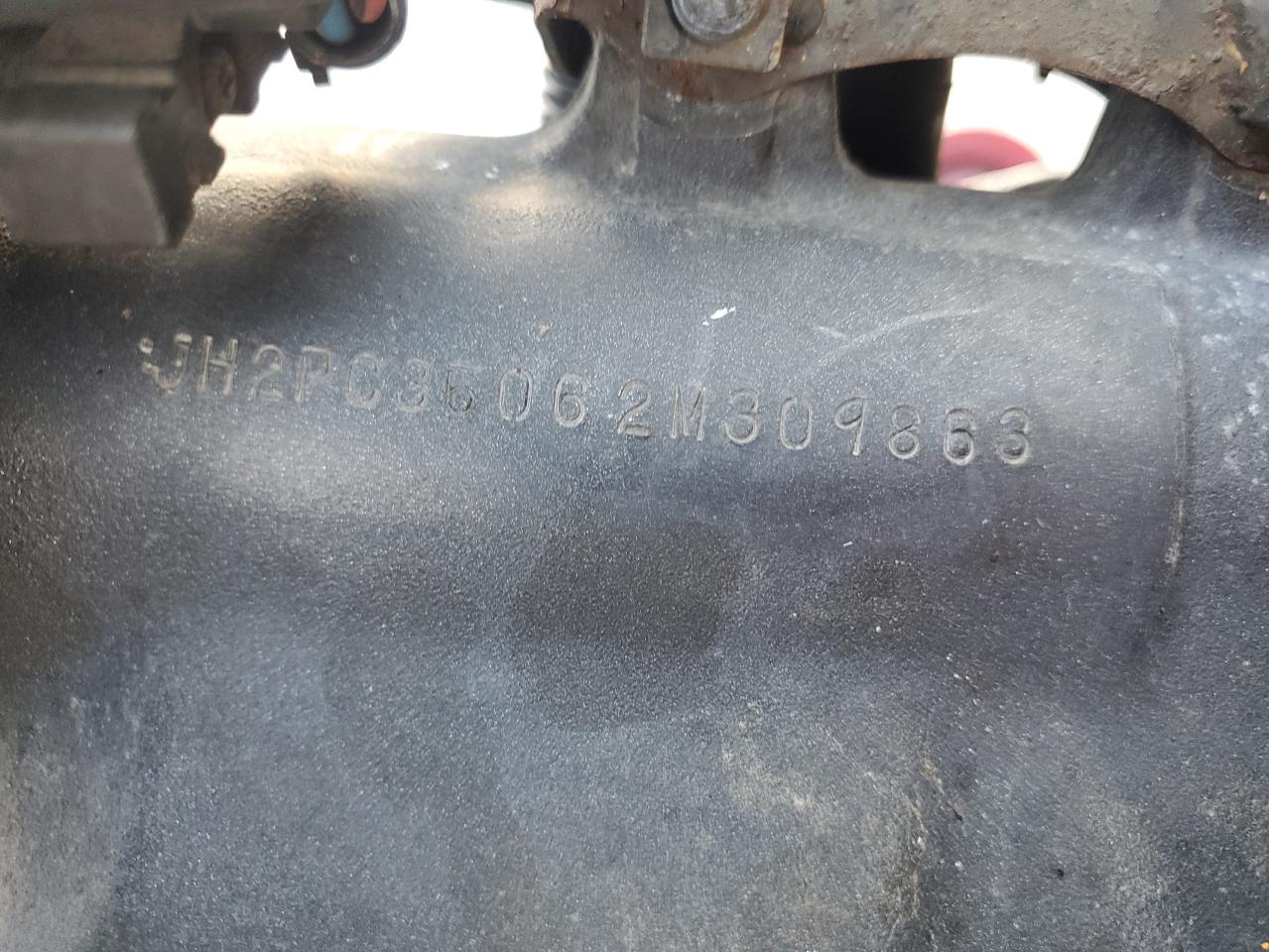 2002 Honda Cbr600 F4 VIN: JH2PC35062M309863 Lot: 83974965