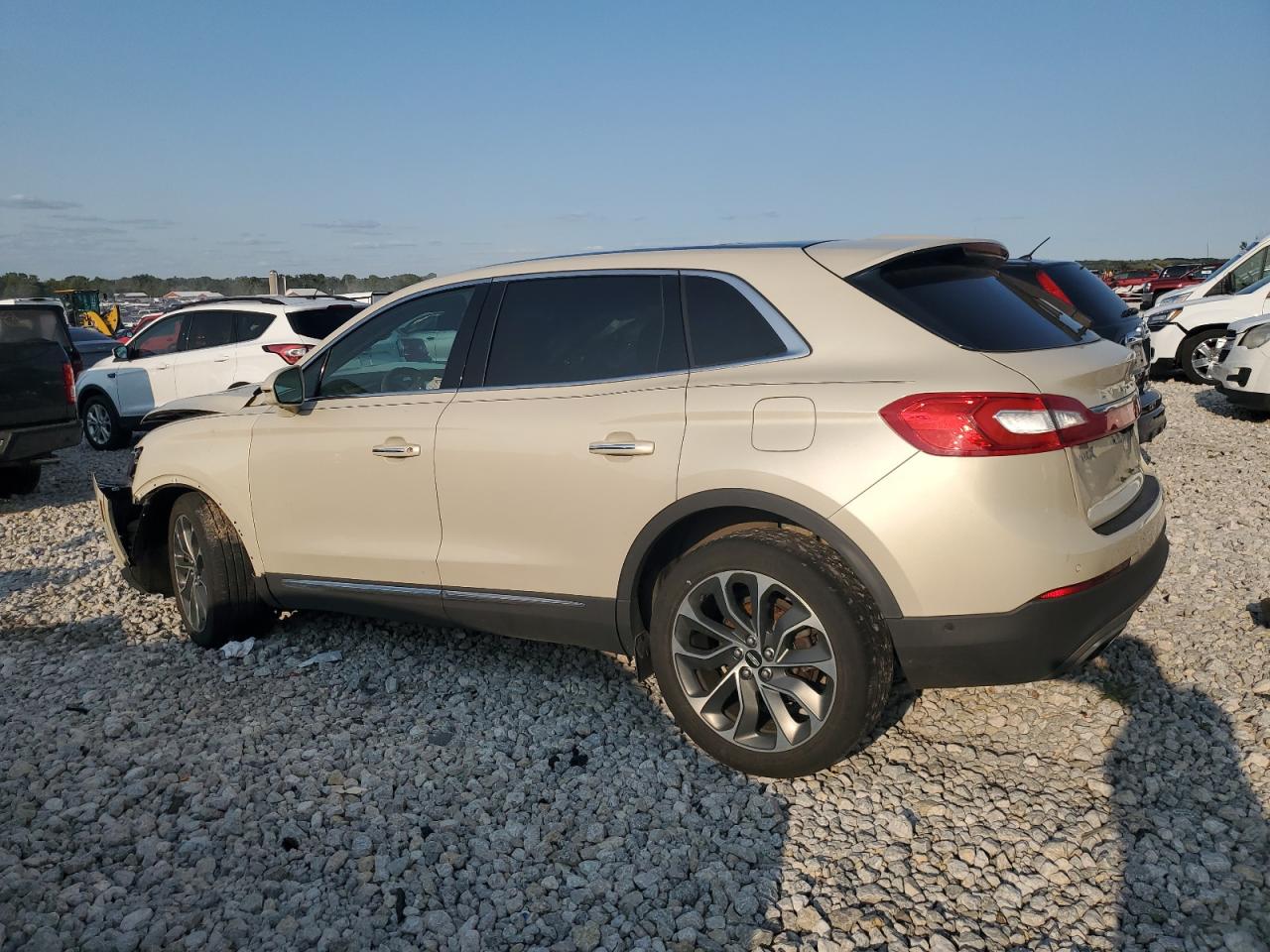 2016 Lincoln Mkx Reserve beige null gasoline 2LMTJ8LR0GBL55813 photo #3