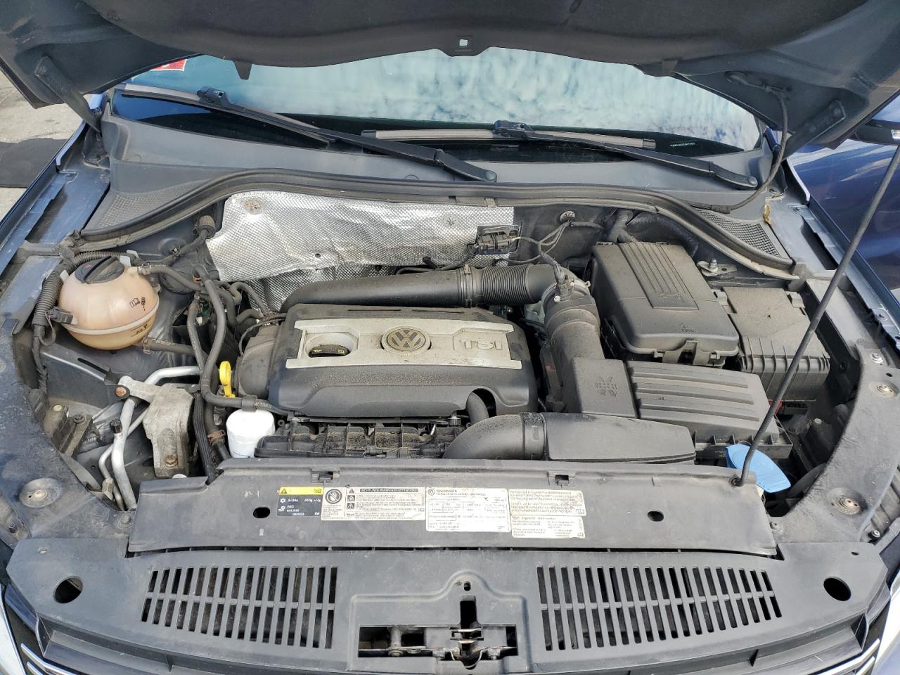 2014 Volkswagen Tiguan S VIN: WVGBV3AX4EW573958 Lot: 80658755