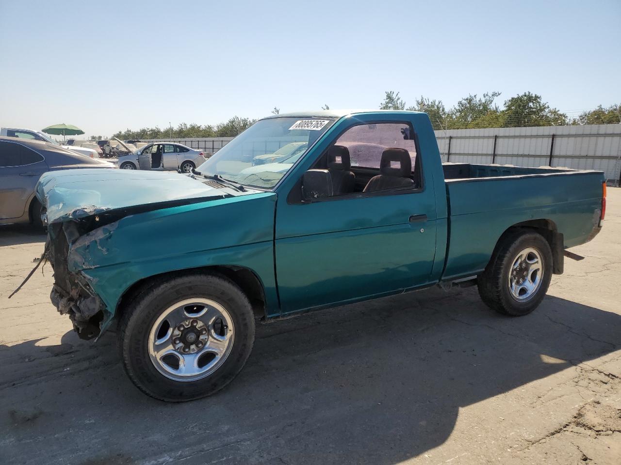 1989 NISSAN D21 GREEN VIN: 1N6ND11S9KC321582
