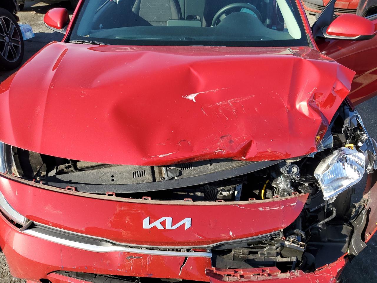 2022 Kia Rio Lx VIN: 3KPA24AD2NE476093 Lot: 81332395