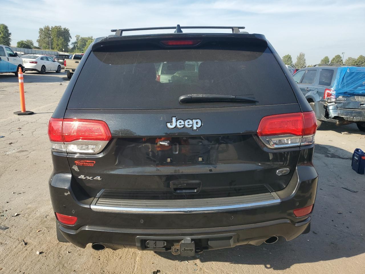 2014 Jeep Grand Cherokee Overland VIN: 1C4RJFCG9EC140604 Lot: 81202095