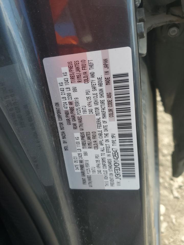 2021 Mazda Cx-5 Grand Touring VIN: JM3KFBDM0M1425547 Lot: 83992215