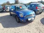 2012 MINI HATCHBACK 1.6 COOPER D 3DR for sale at Copart BRISTOL