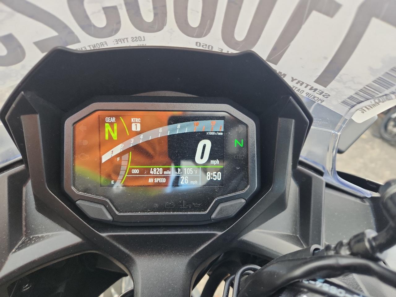 2024 Kawasaki Ex650 R VIN: ML5EXER17RDAC6068 Lot: 71060325