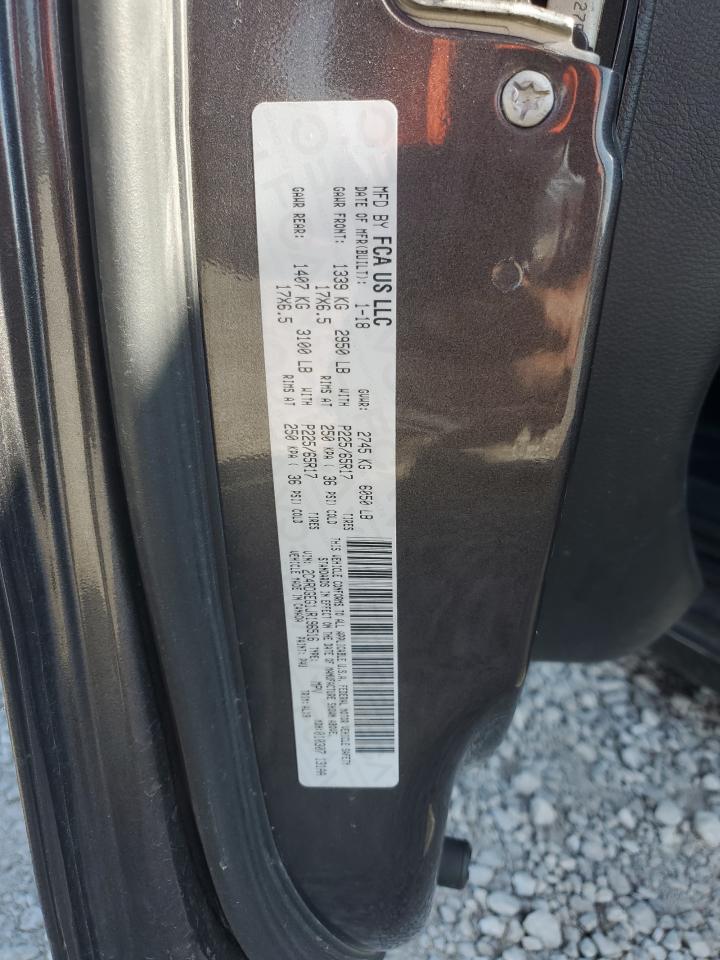 2018 Dodge Grand Caravan Gt VIN: 2C4RDGEG1JR196516 Lot: 80175555