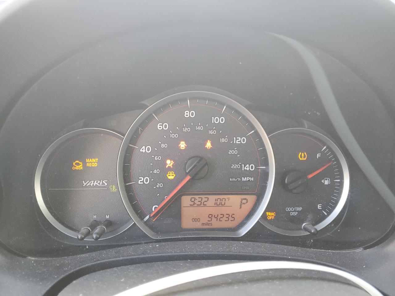 2012 Toyota Yaris VIN: JTDKTUD32CD539244 Lot: 80782105