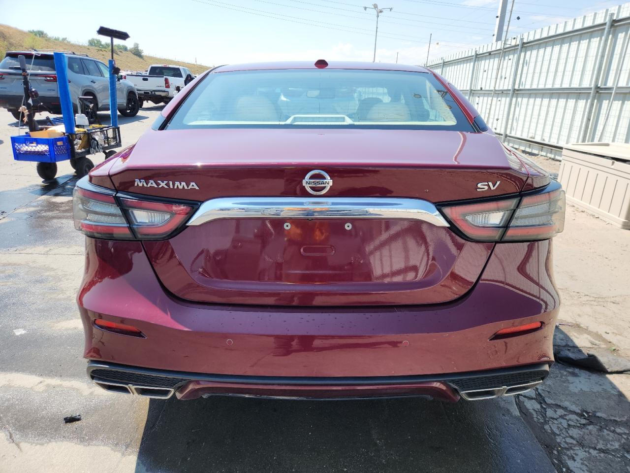 2021 Nissan Maxima Sv VIN: 1N4AA6CV5MC508339 Lot: 71216025