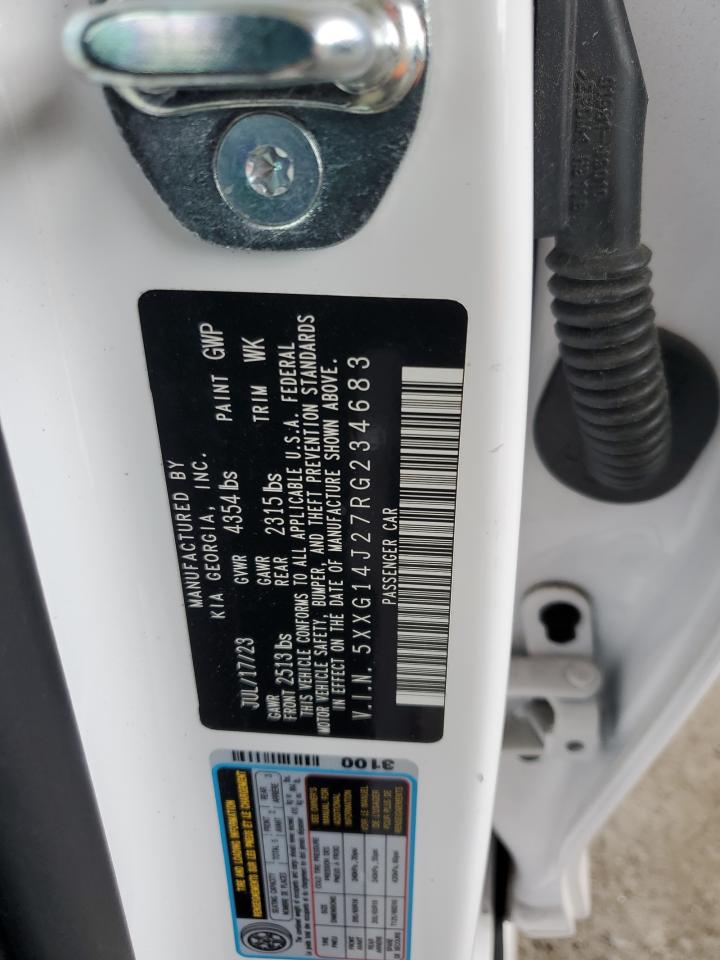 2024 Kia K5 Lxs VIN: 5XXG14J27RG234683 Lot: 84723665