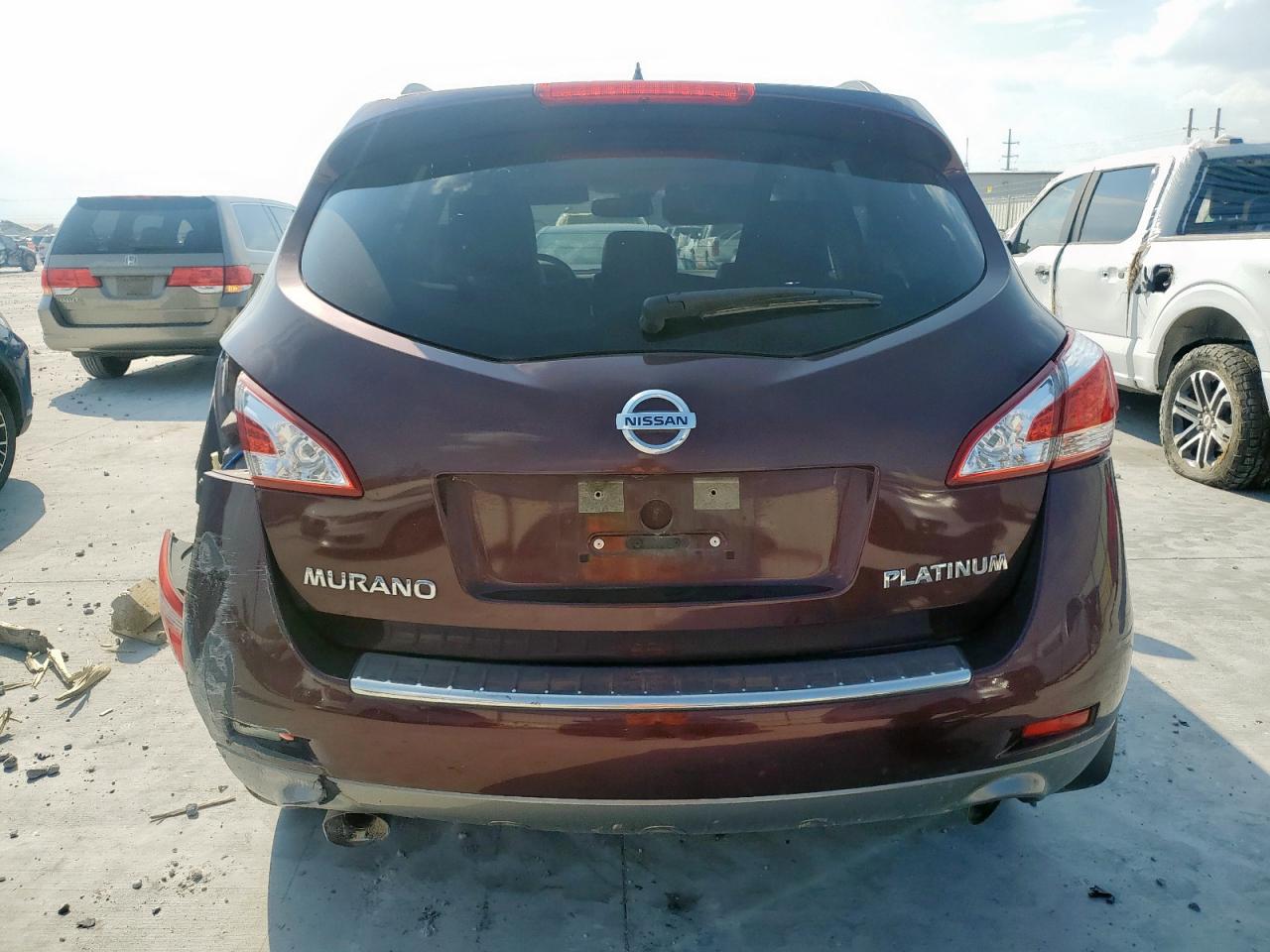 2014 Nissan Murano S VIN: JN8AZ1MU7EW406461 Lot: 80503905