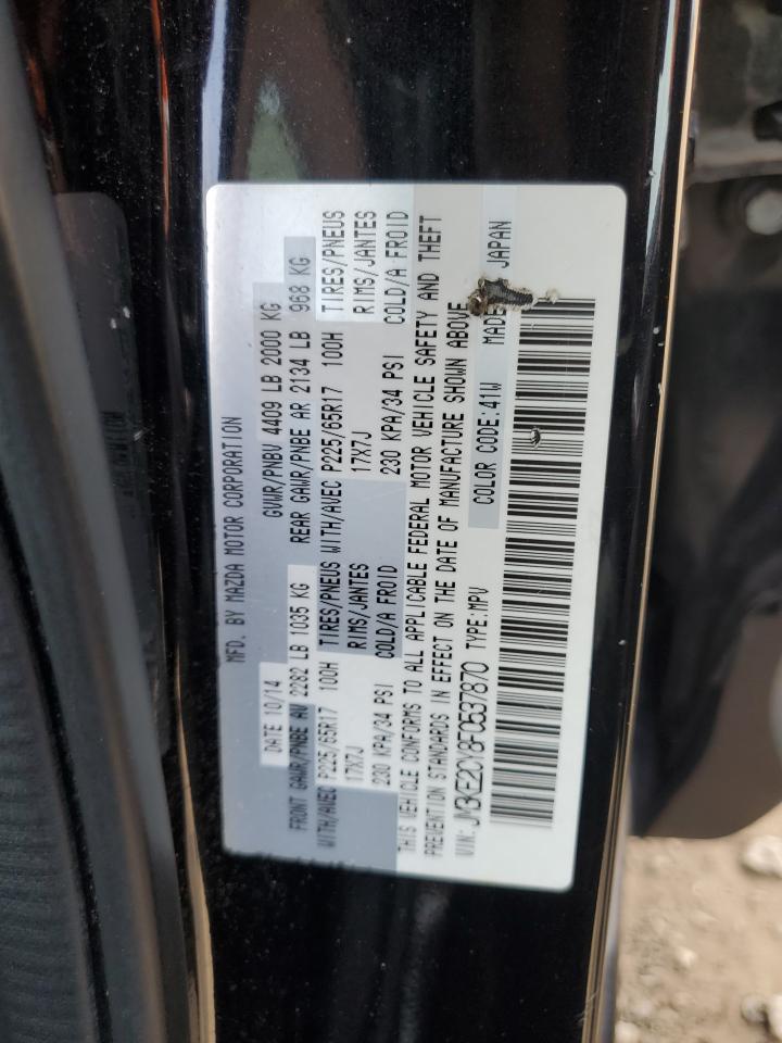 2015 Mazda Cx-5 Touring VIN: JM3KE2CY8F0537870 Lot: 80549955