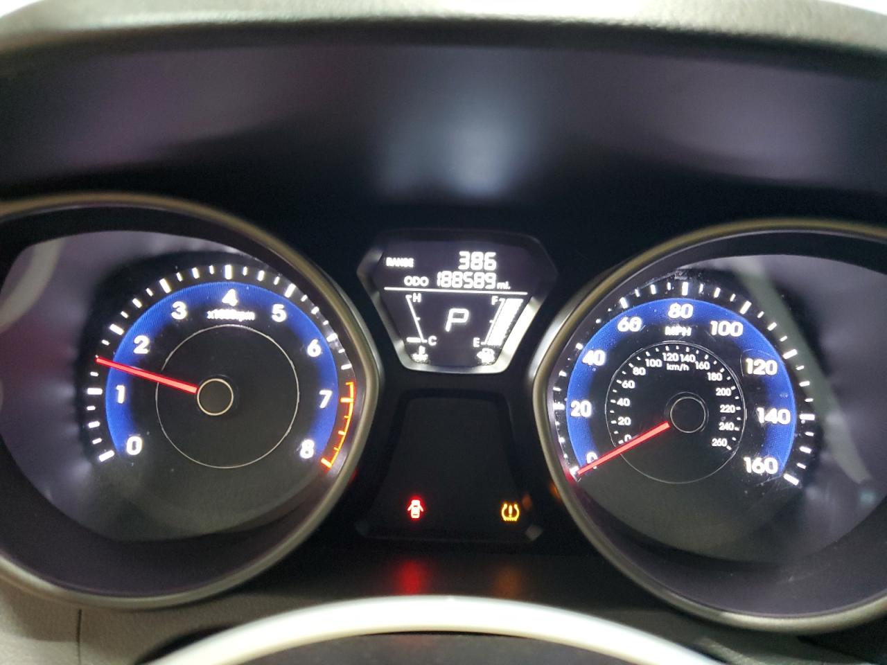 2013 Hyundai Elantra Gls VIN: 5NPDH4AE8DH372836 Lot: 80601625