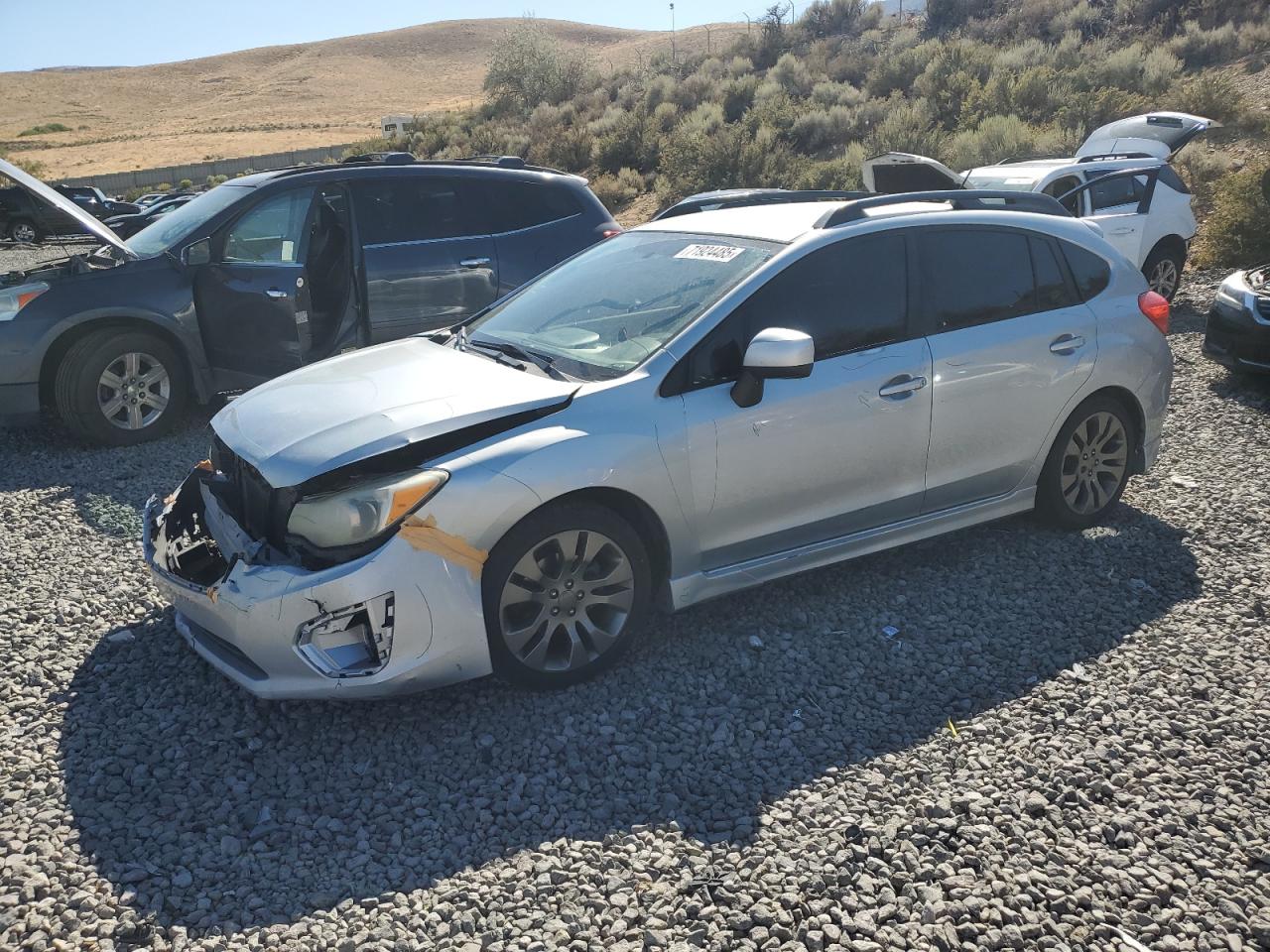 SUBARU IMPREZA 2013. Lot# 71924485. VIN JF1GPAL64DH821809. Photo 1