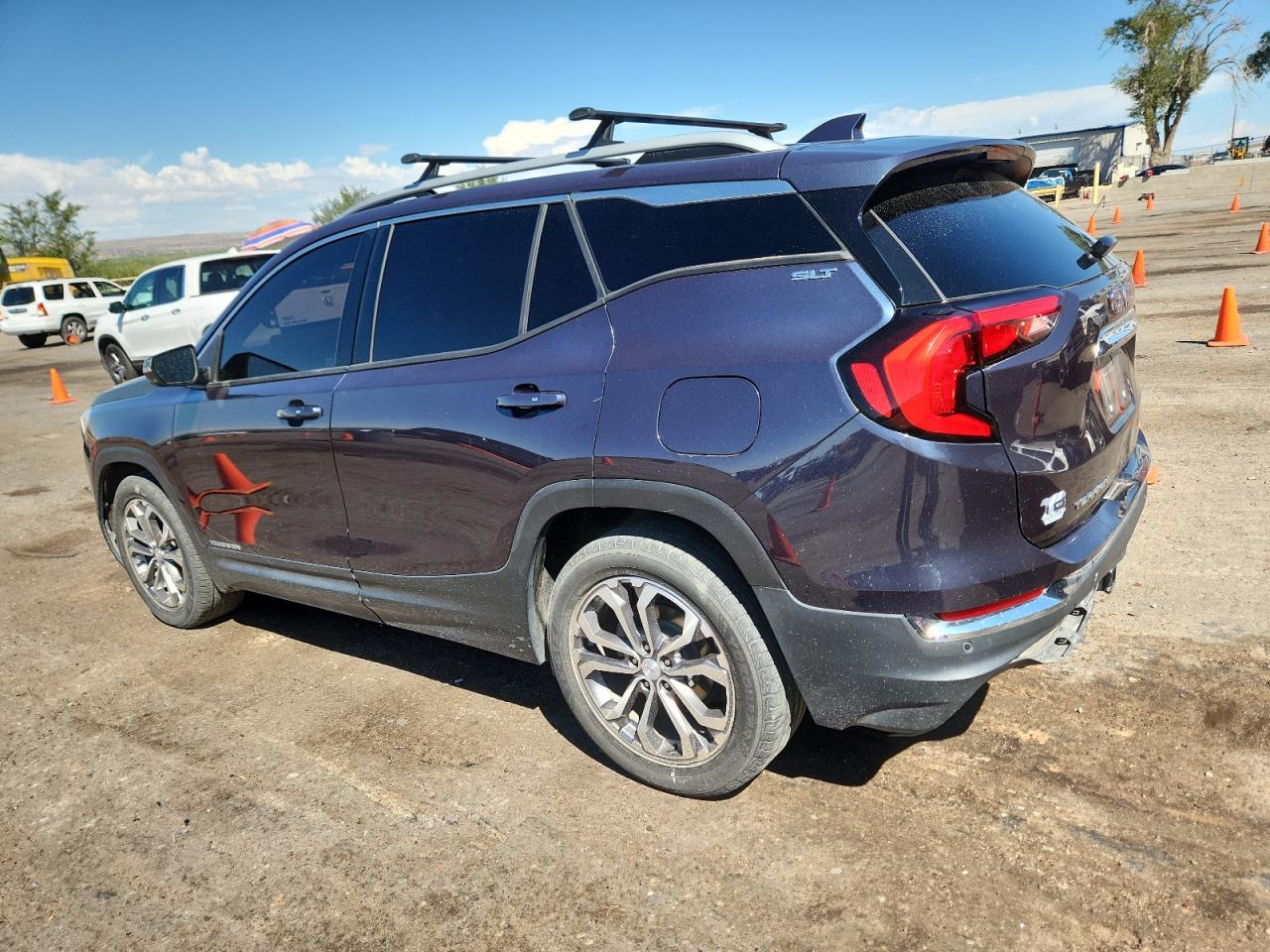 2018 GMC Terrain Slt blue null gas 3GKALPEXXJL336810 photo #3