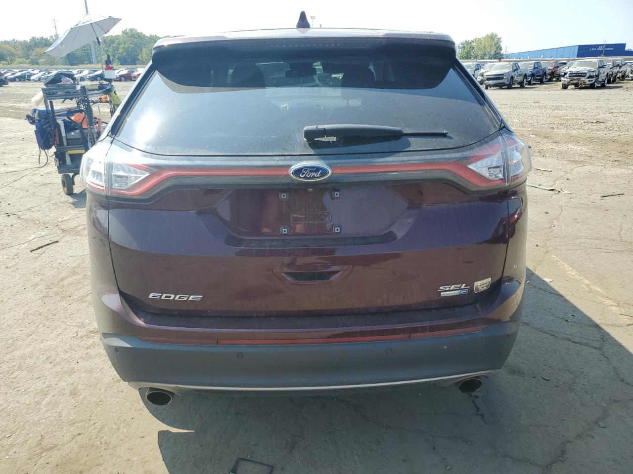 2018 Ford Edge Sel VIN: 2FMPK4J94JBB24815 Lot: 81189285