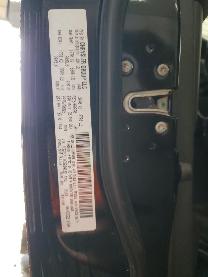 2012 Dodge Ram 1500 Slt VIN: 1C6RD7GT0CS284122 Lot: 81627135