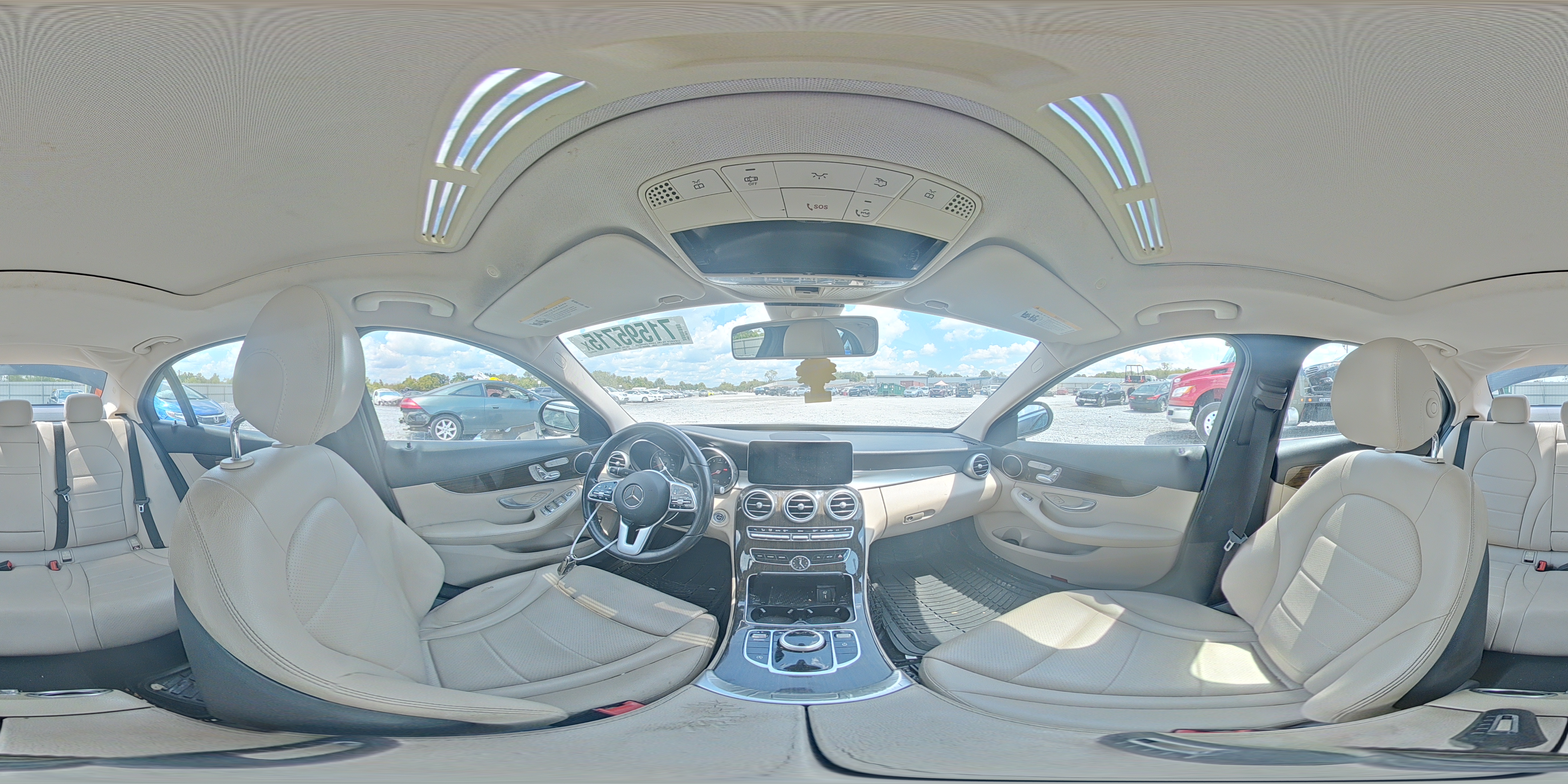 2019 Mercedes-Benz C 300 VIN: 55SWF8DB1KU313466 Lot: 71595715