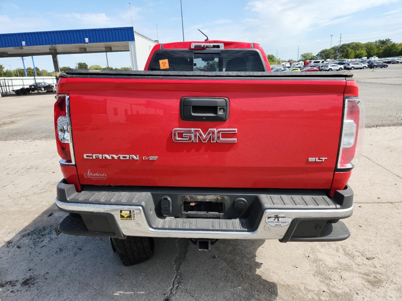 2019 GMC Canyon Slt VIN: 1GTG6DEN4K1345358 Lot: 80181215