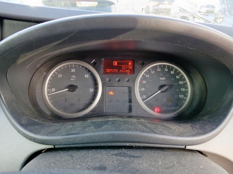 2012 VAUXHALL VIVARO 