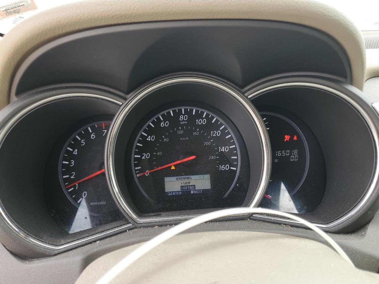 2011 Nissan Murano S VIN: JN8AZ1MW0BW164531 Lot: 81947865