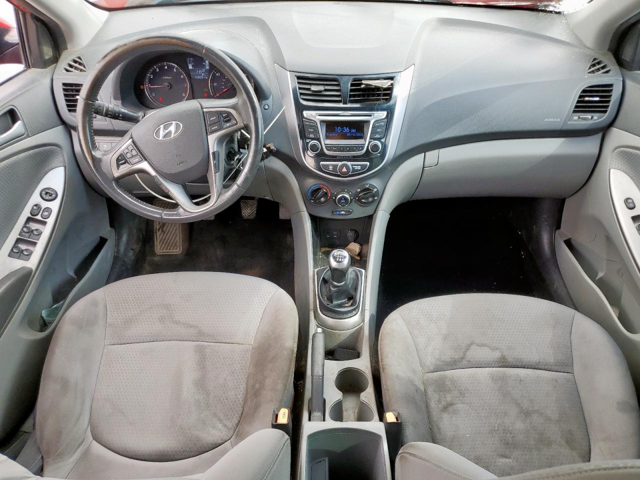 2015 Hyundai Accent Gls VIN: KMHCU5AE0FU201337 Lot: 81059835