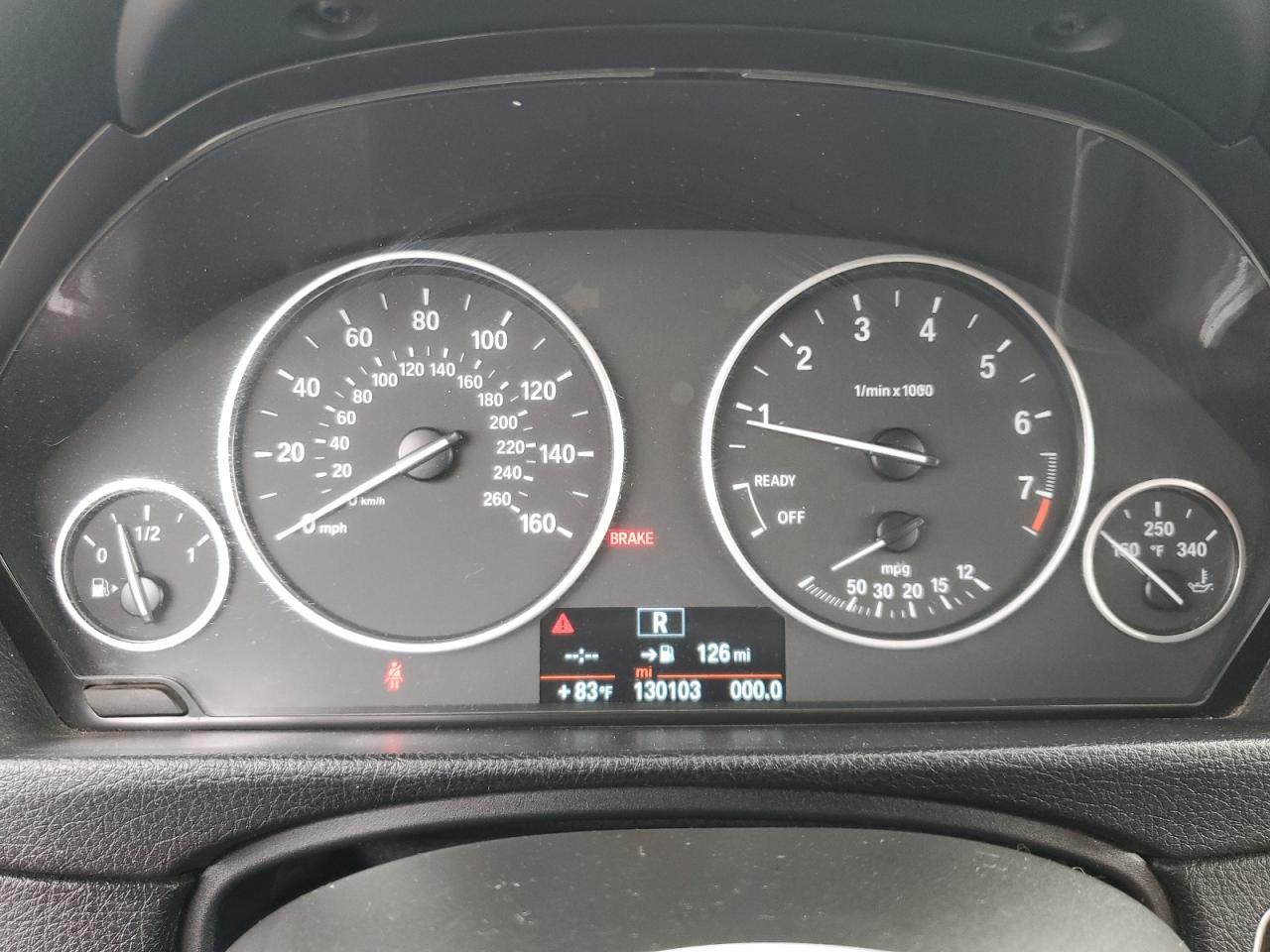 2014 BMW 328 I Sulev VIN: WBA3C1C55EK106504 Lot: 81234125