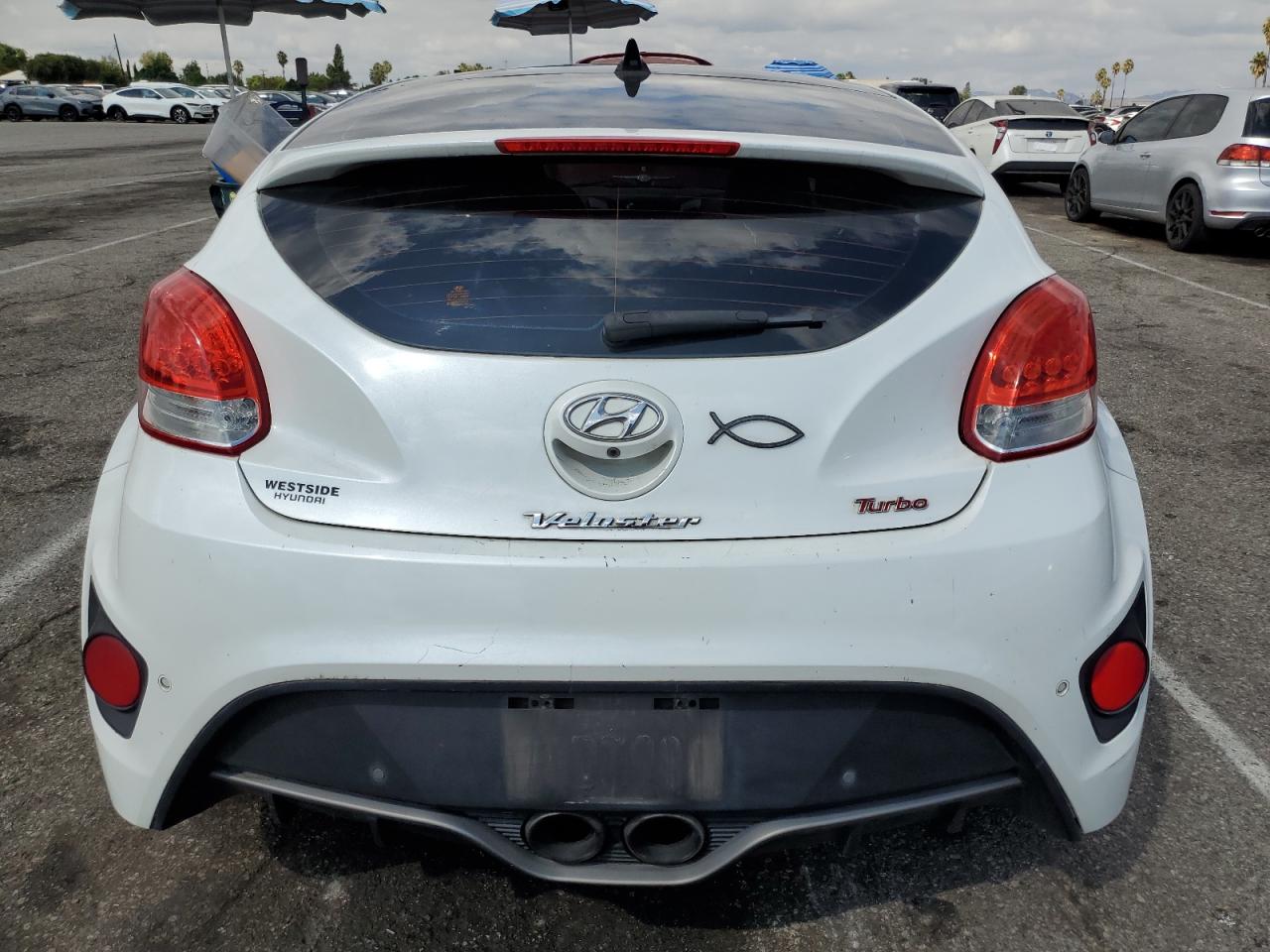 2016 Hyundai Veloster Turbo VIN: KMHTC6AEXGU286679 Lot: 80402925