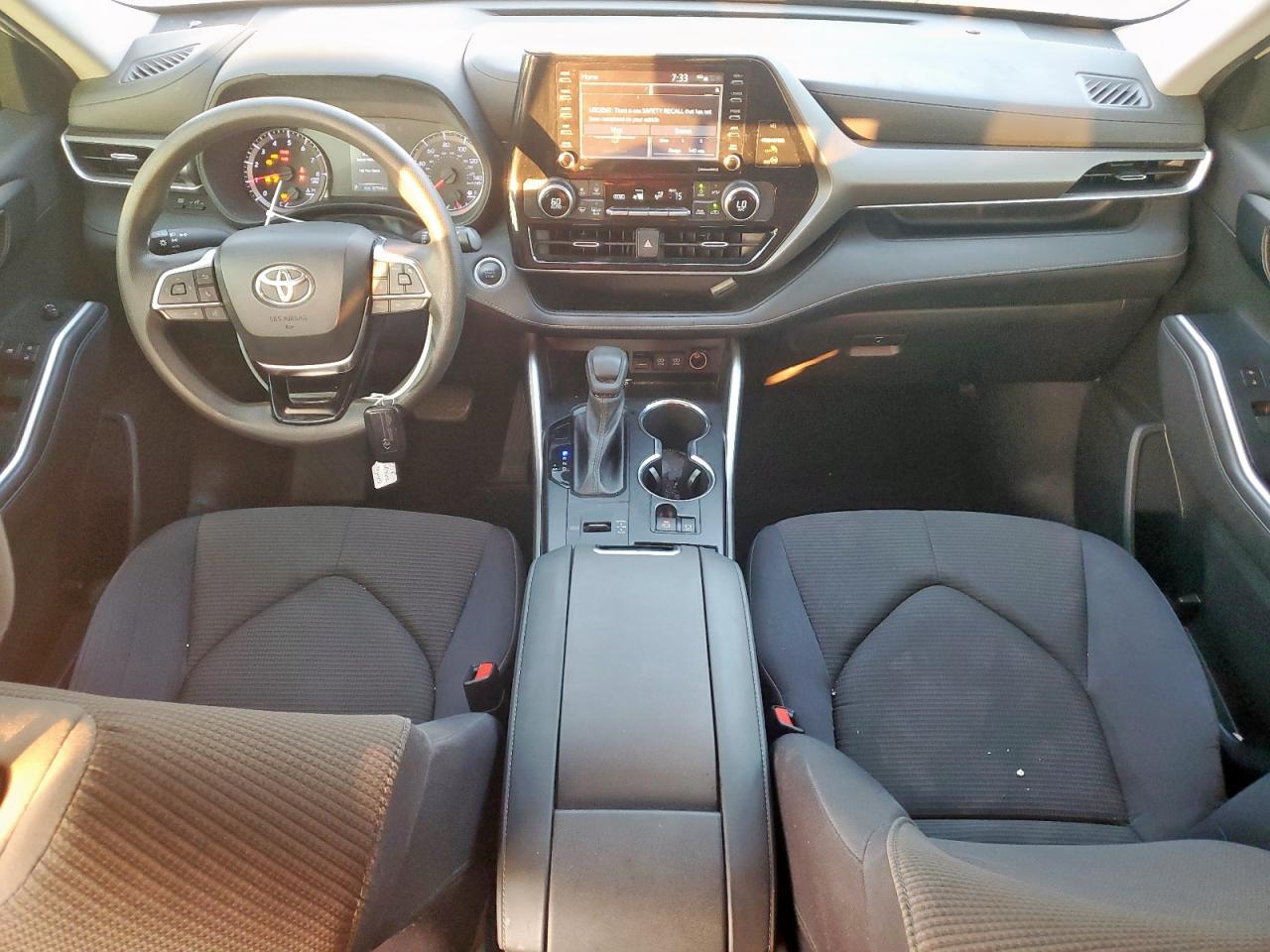 2021 Toyota Highlander L VIN: 5TDCZRAH7MS043264 Lot: 71714275