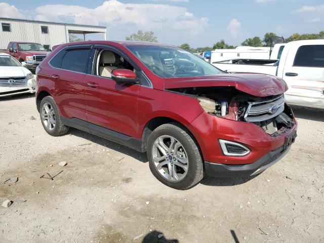  FORD EDGE 2016 Red