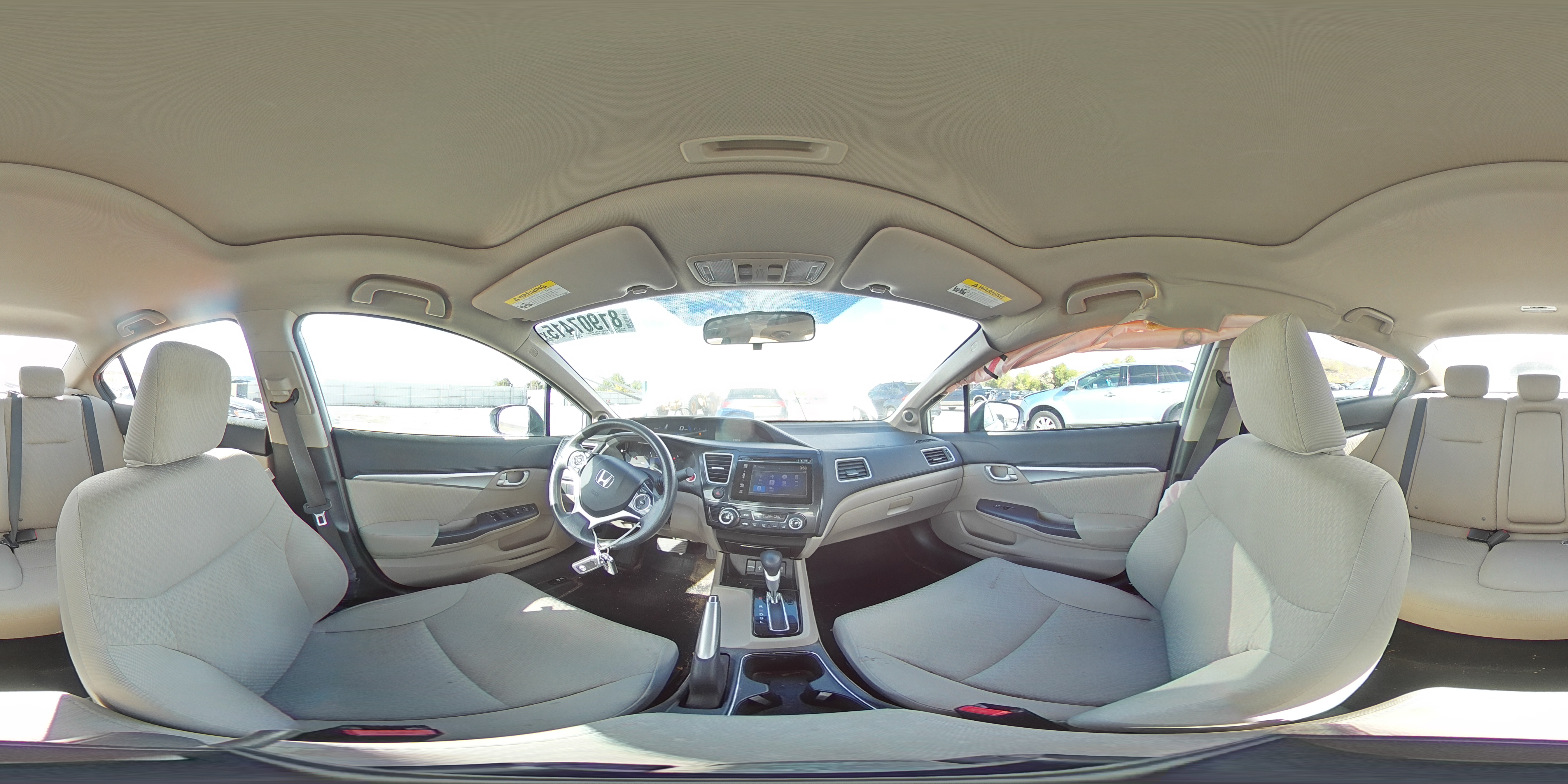 2014 Honda Civic Ex VIN: 19XFB2F86EE233733 Lot: 81907415