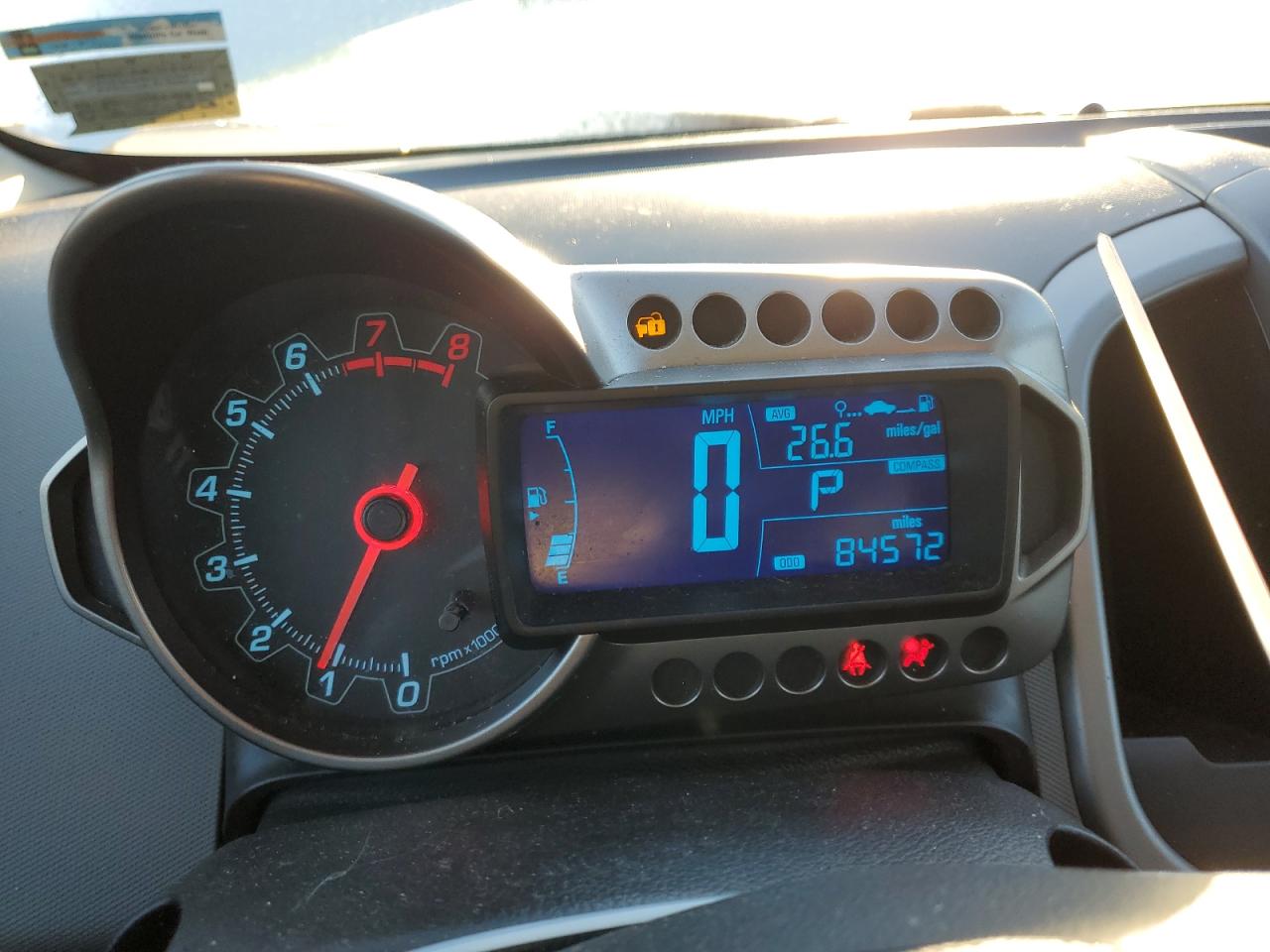 2012 Chevrolet Sonic Lt VIN: 1G1JC6SH0C4150259 Lot: 83794225