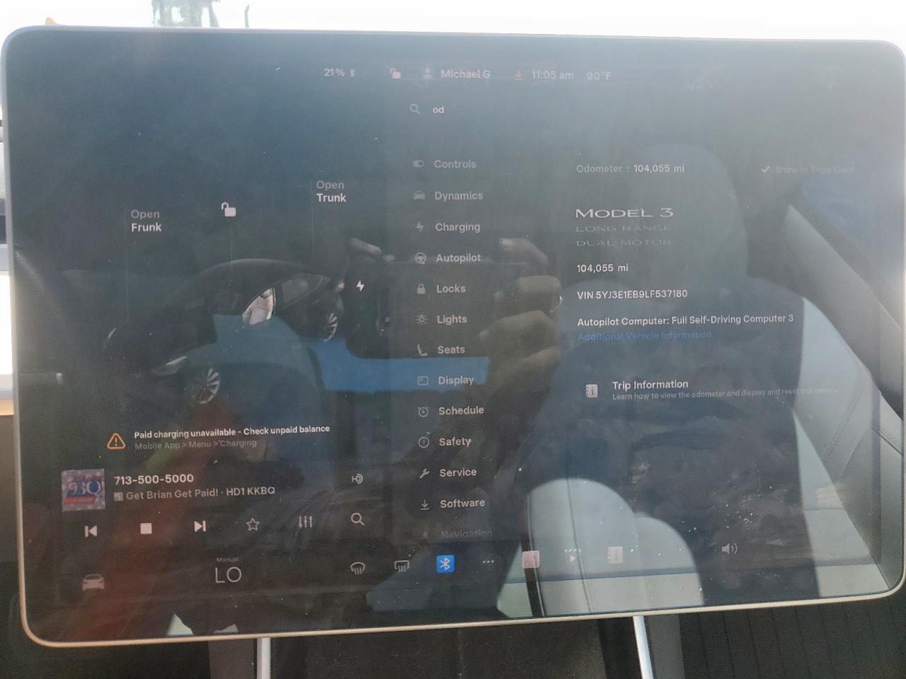 2020 Tesla Model 3 VIN: 5YJ3E1EB9LF537180 Lot: 82047335