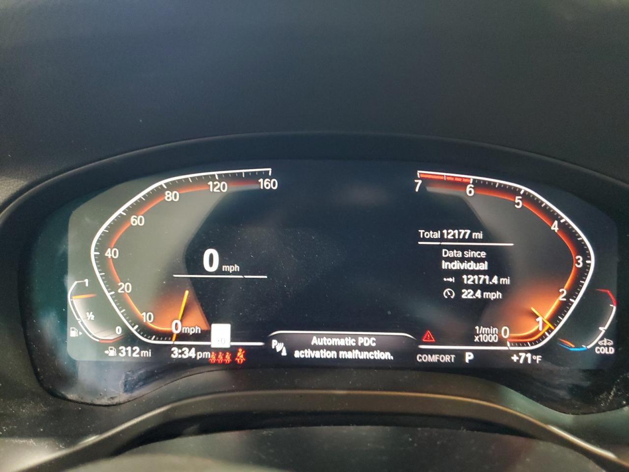 2024 BMW X3 xDrive30I VIN: 5UX53DP07R9U18475 Lot: 71956345