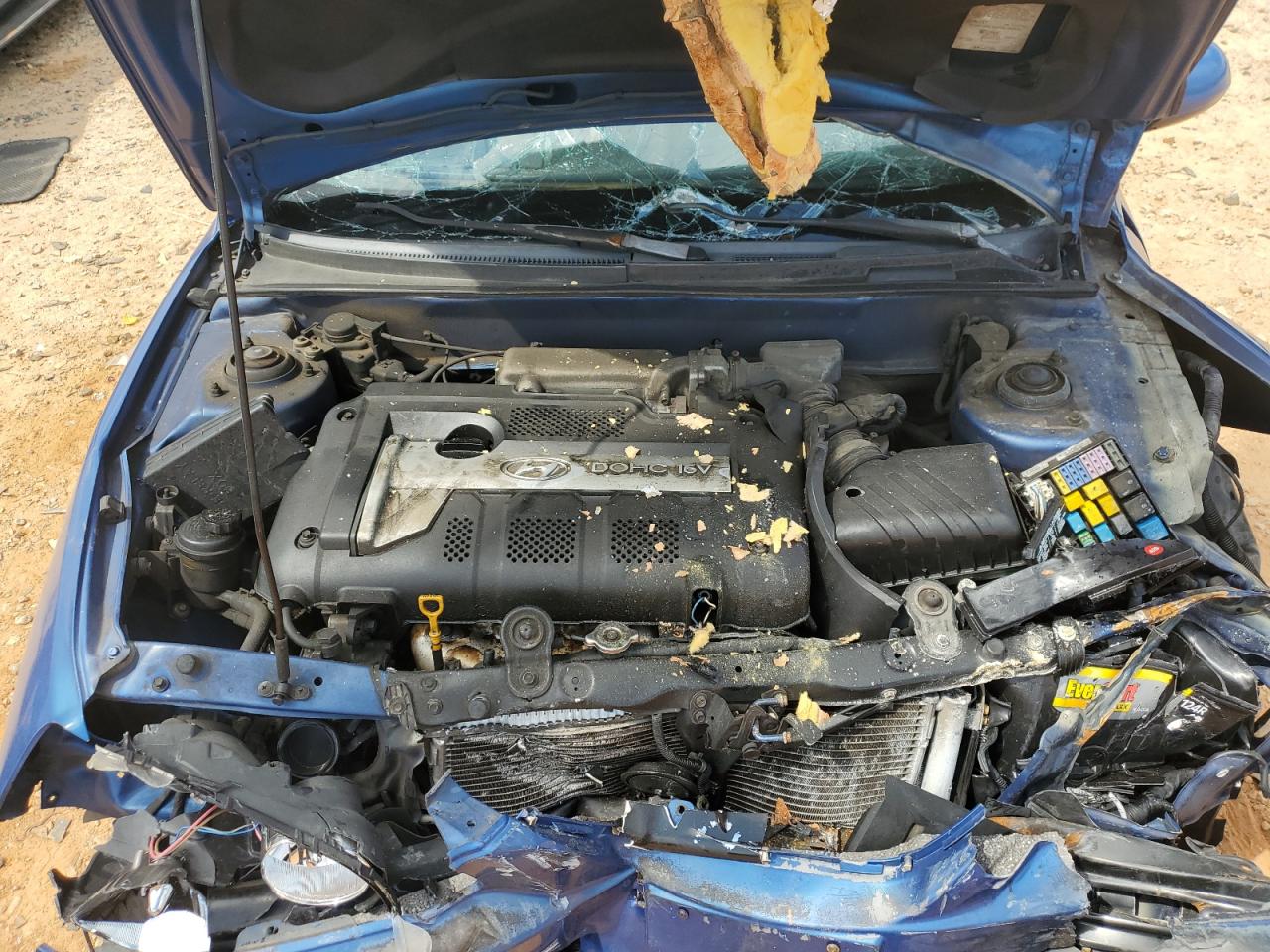 2005 Hyundai Elantra Gls VIN: KMHDN46D05U980555 Lot: 80723775