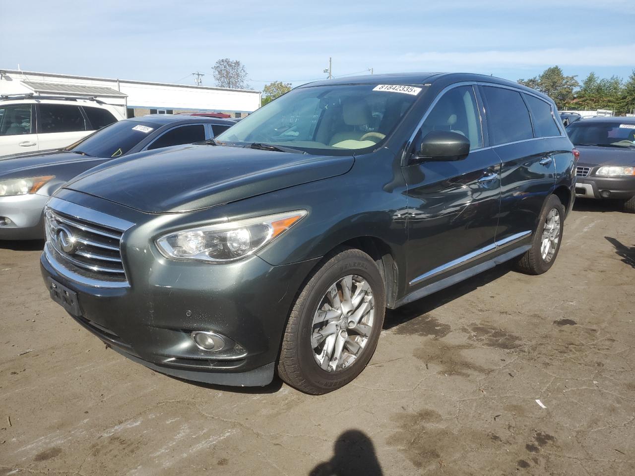 INFINITI JX35 2013. Lot# 81842335. VIN 5N1AL0MMXDC322055. Photo 1