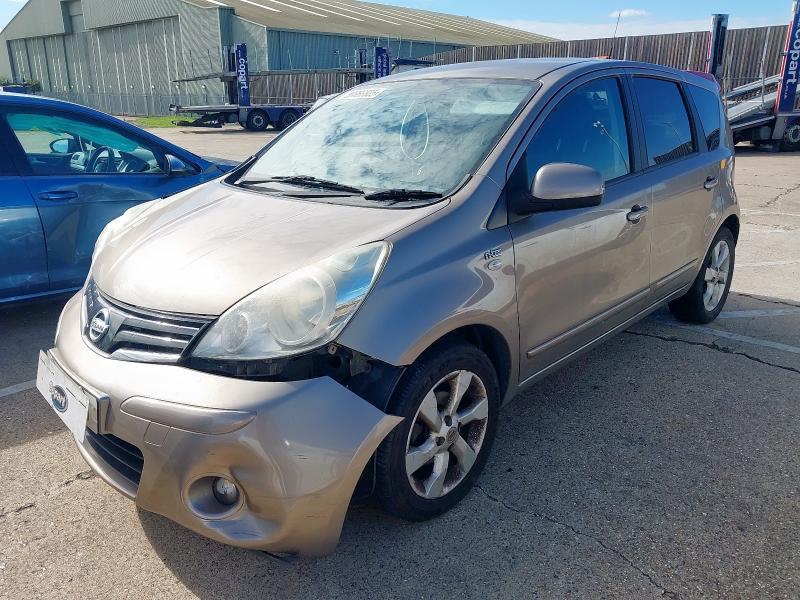 2010 NISSAN NOTE N-TEC DCI  for sale at Copart NEWBURY