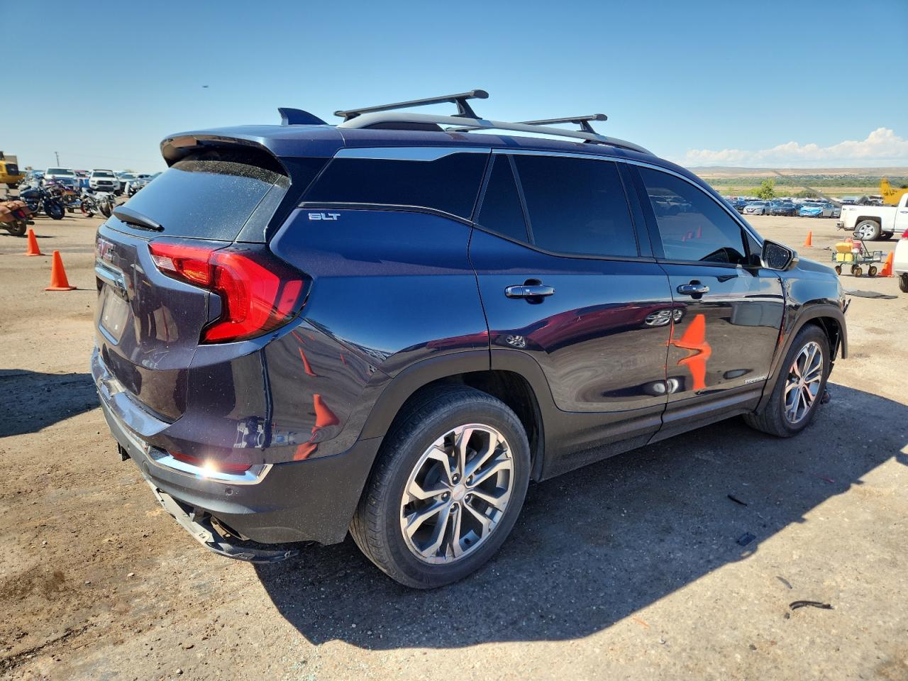 2018 GMC Terrain Slt blue null gas 3GKALPEXXJL336810 photo #4