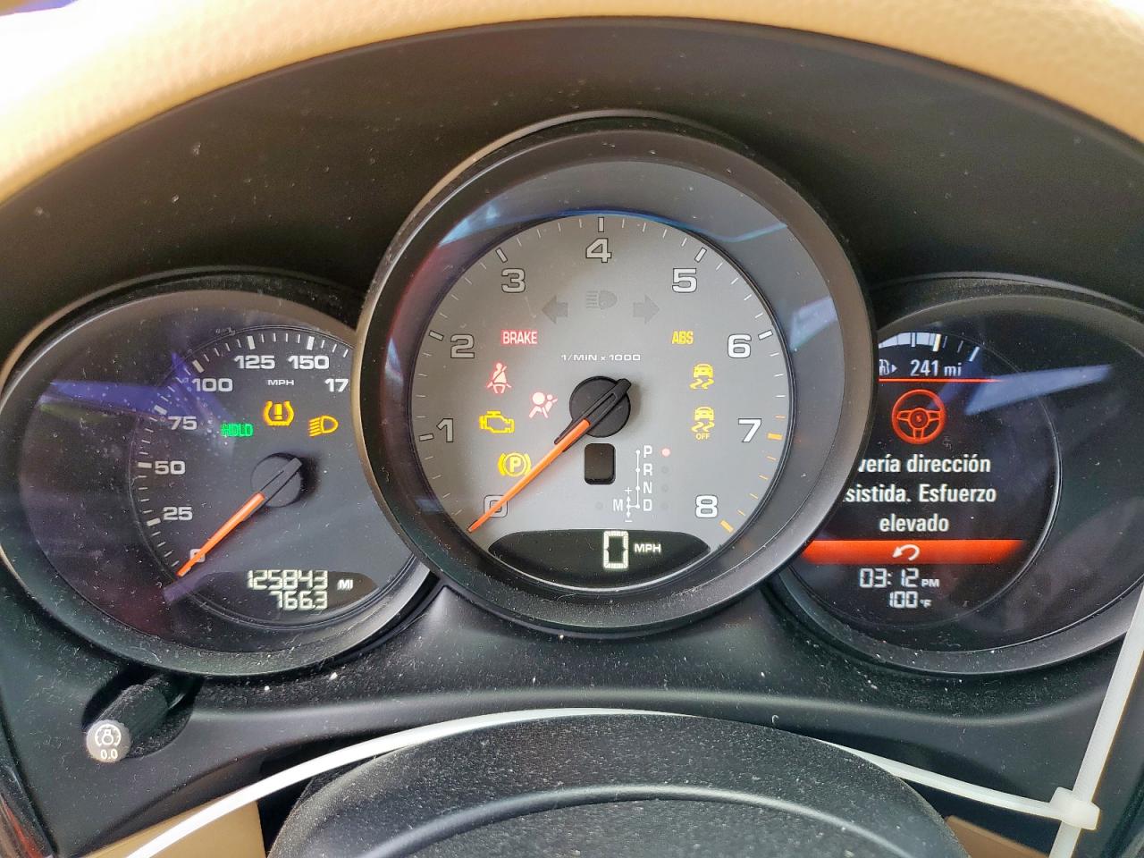 2015 Porsche Macan S VIN: WP1AB2A54FLB52843 Lot: 71663255