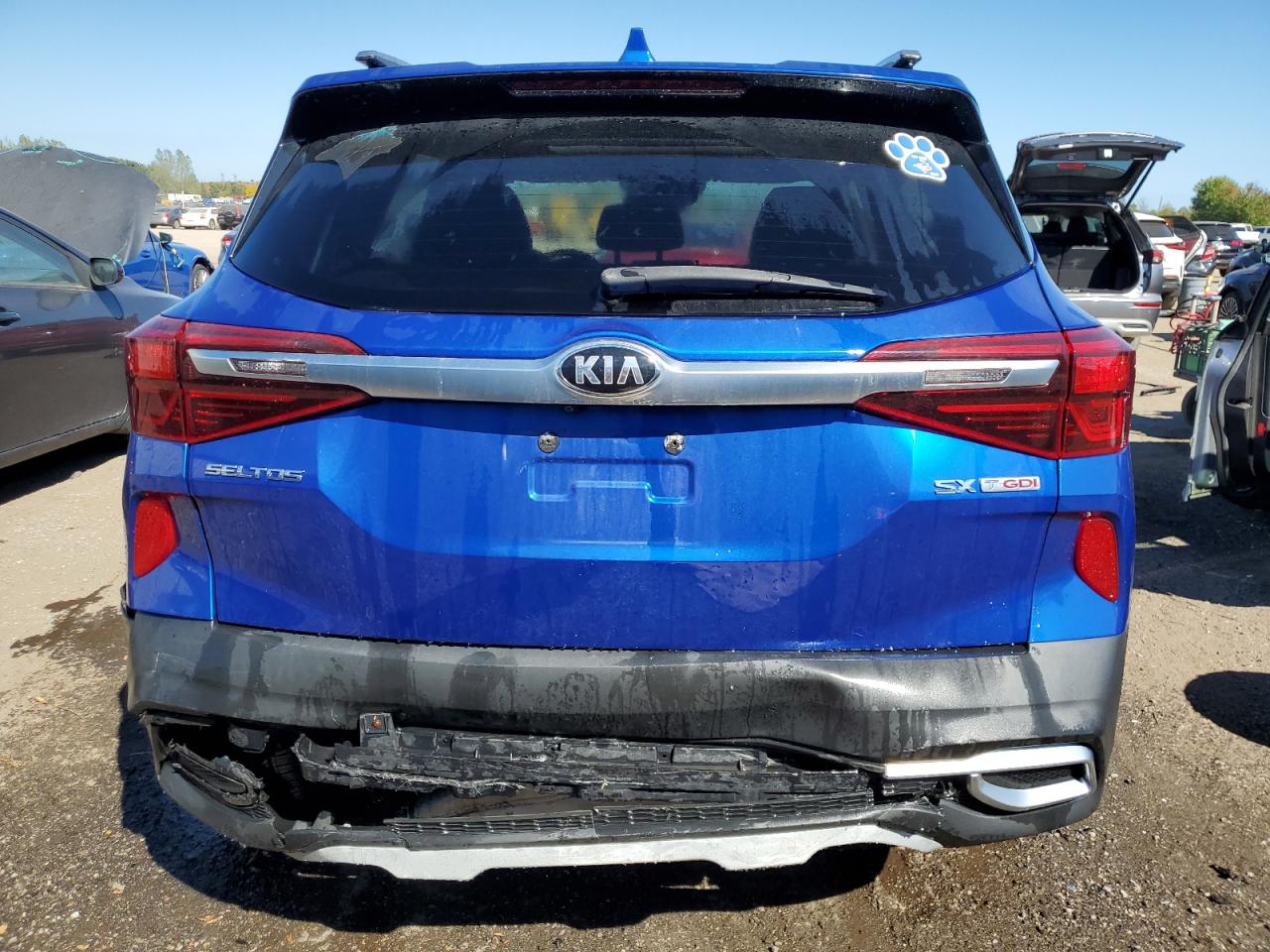2021 Kia Seltos Sx VIN: KNDETCA23M7174706 Lot: 80689995