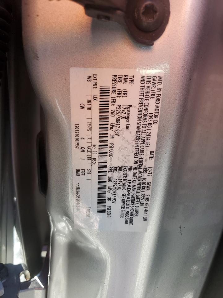 2013 Ford C-Max Se VIN: 1FADP5AU3DL508565 Lot: 71075525