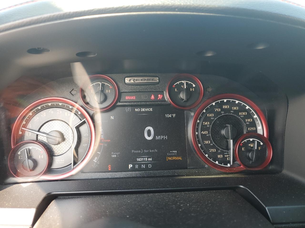 2017 Ram 1500 Rebel VIN: 1C6RR7YT9HS588587 Lot: 71750685