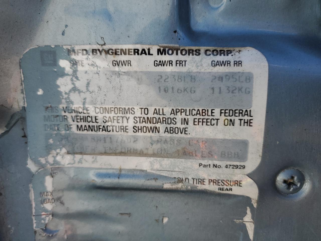 1978 Buick Skylark VIN: 4C69A8W117602 Lot: 71557995