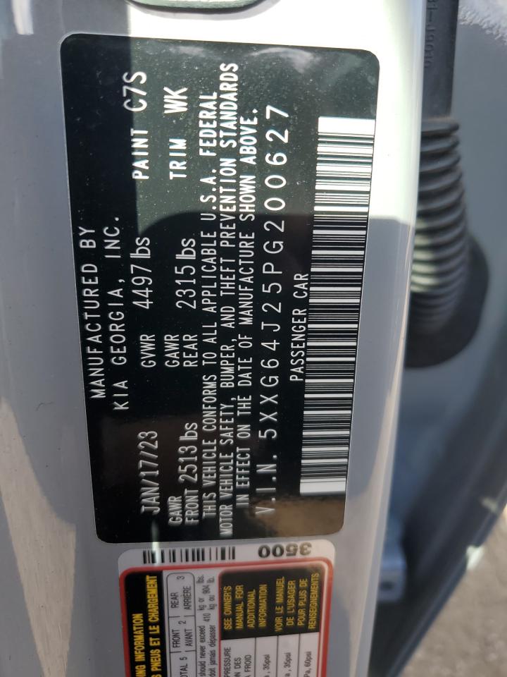 2023 Kia K5 Gt Line VIN: 5XXG64J25PG200627 Lot: 71055385